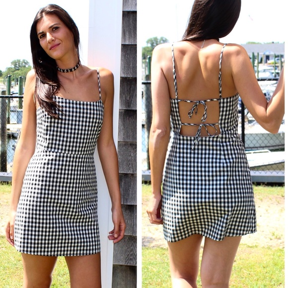 Dresses & Skirts - GINGHAM MINI DRESS